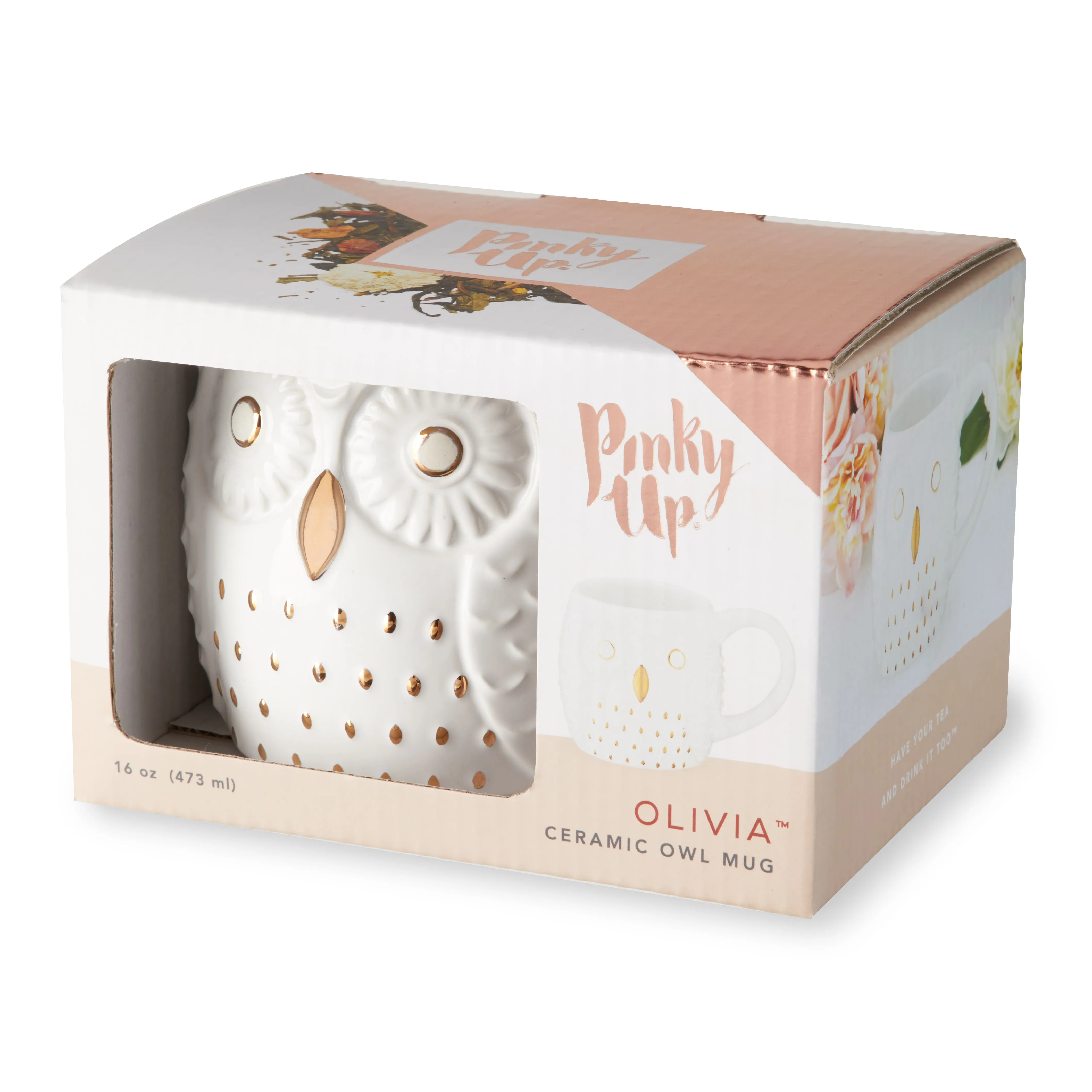 Olivia Ceramic Owl Mug