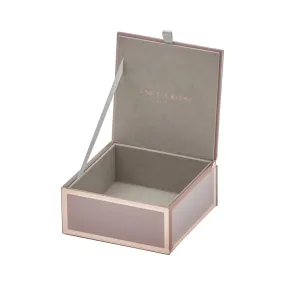 One Six Eight London Sara Jewellery Box Dusty Rose Small