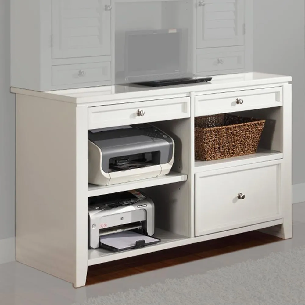 Parker House Boca Credenza in Cottage White