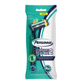 PERSONNA COMFORT TWIN BLADE DISPOSABLE RAZORS 1CT - PRCTBDR1