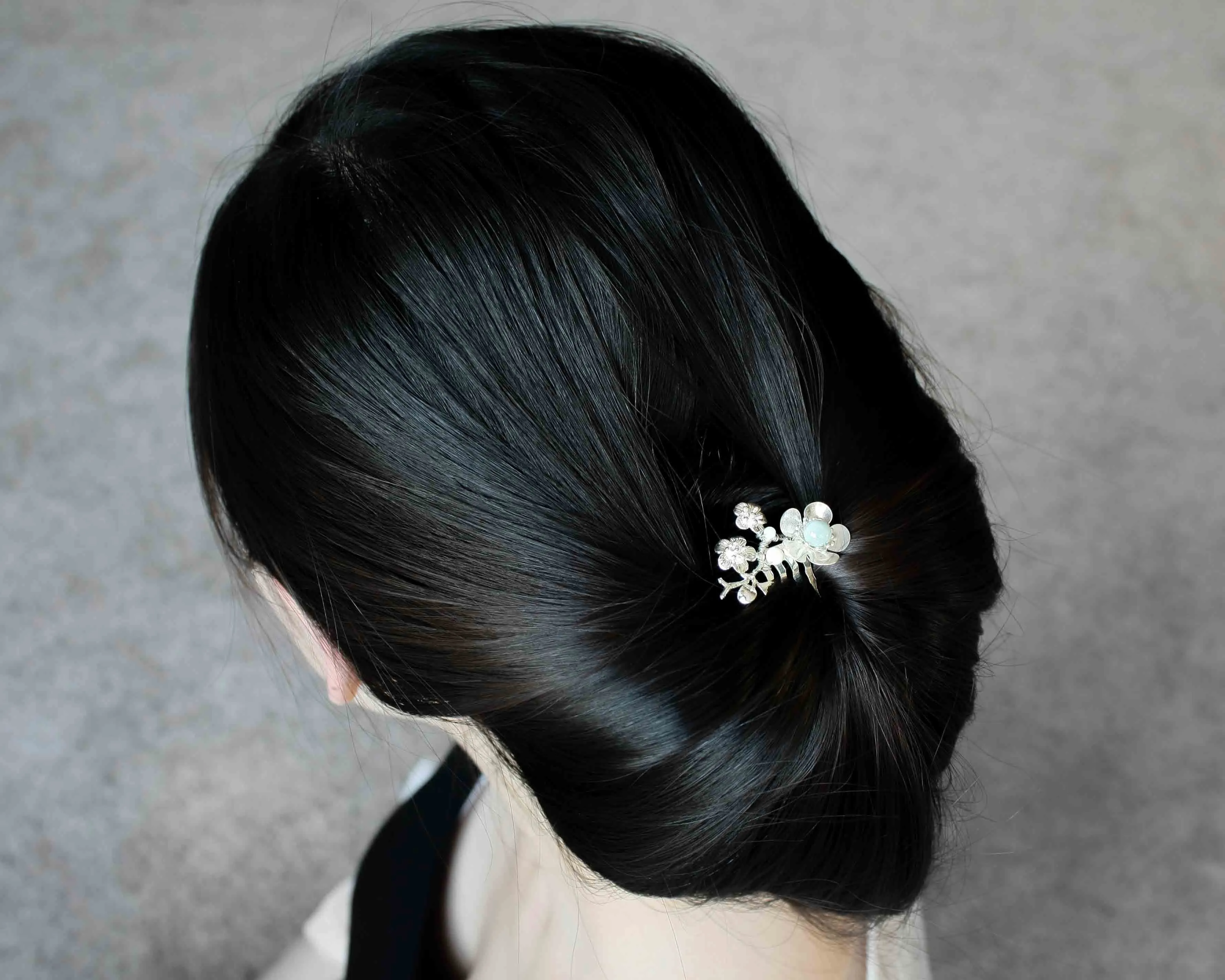 Plum Blossom Hair Combs