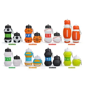 Portable Silicone Collapsible Sports Water Bottle