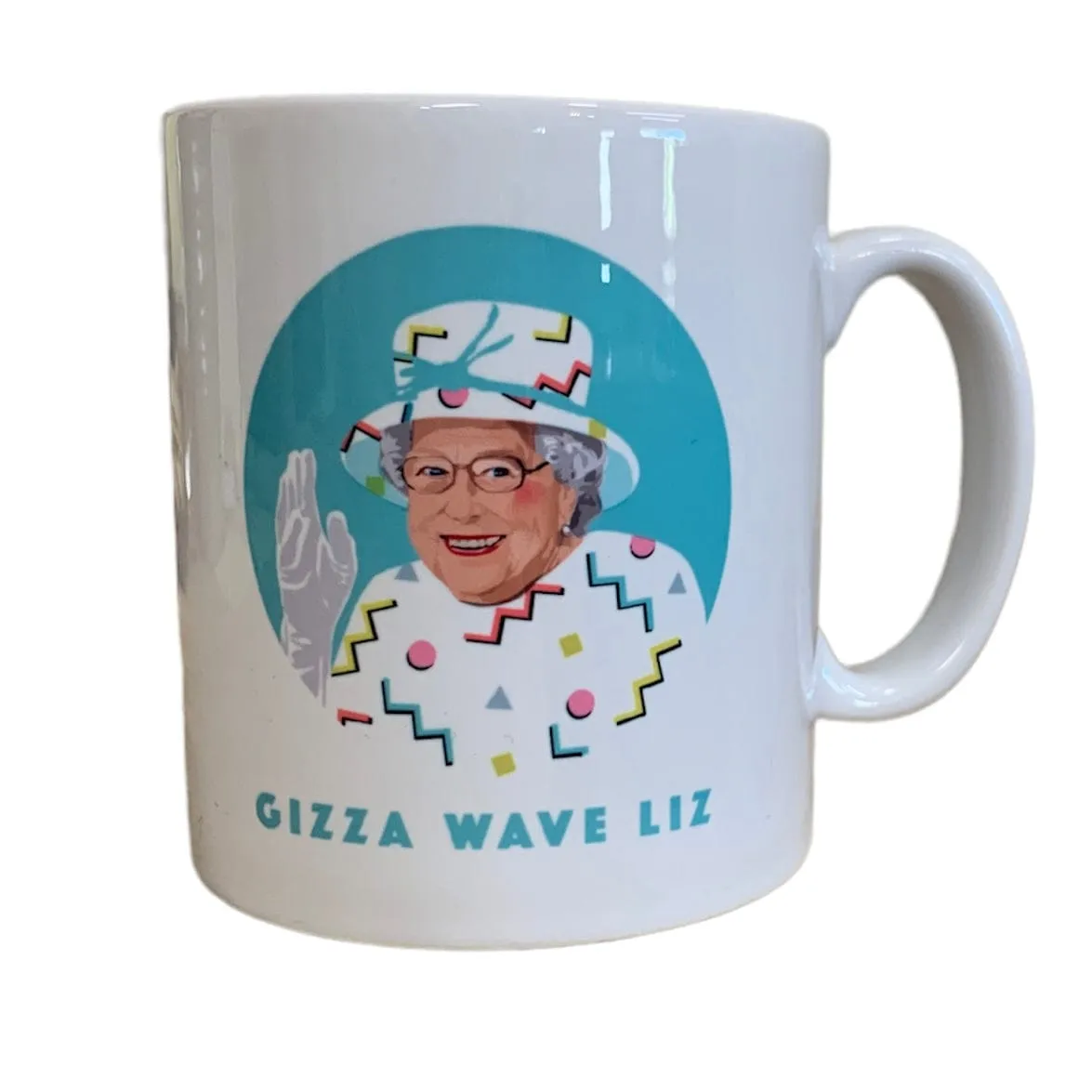 Queen Wave Mug - White