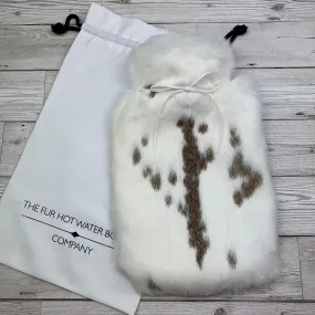 Rabbit Fur Hot Water Bottle | A velvety touch of comfort that soothes with every cuddle