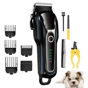 Rechargeable Professional Dog Hair Trimmer For Pet Grooming Shaver