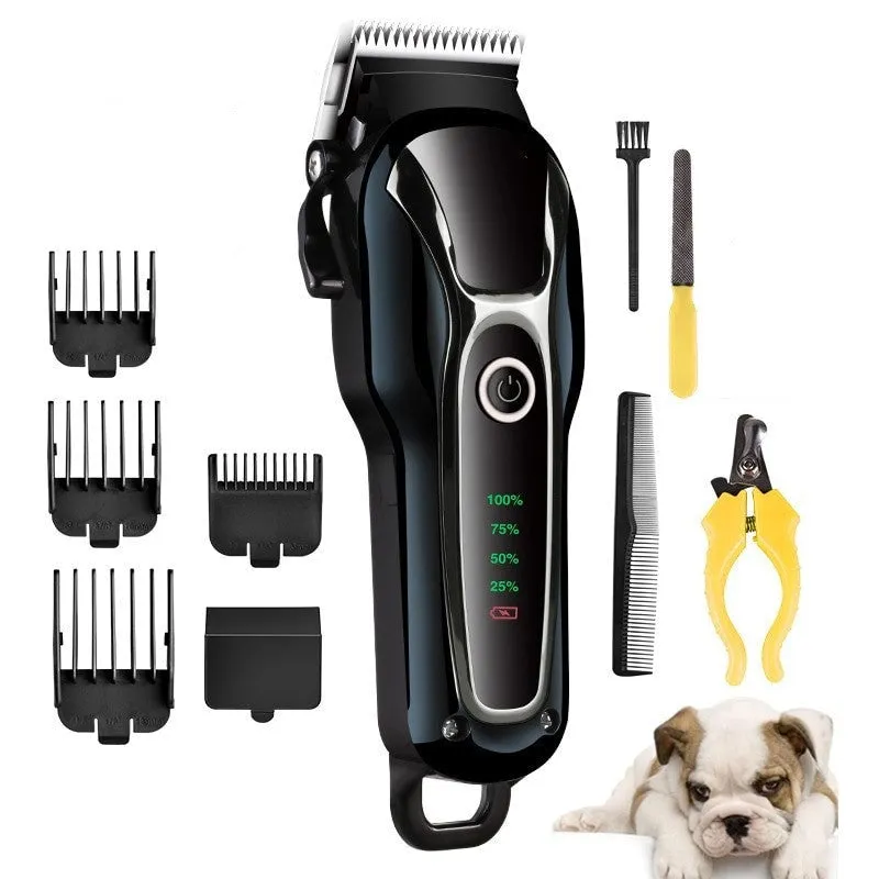 Rechargeable Professional Dog Hair Trimmer For Pet Grooming Shaver