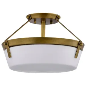 ROWEN 3 LIGHT SEMI FLUSH