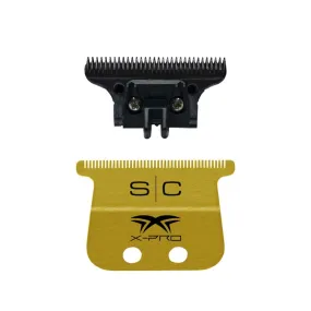 S|C Wide Gold X-Pro Fixed Trimmer Blade w/DLC Deep Tooth Cutter