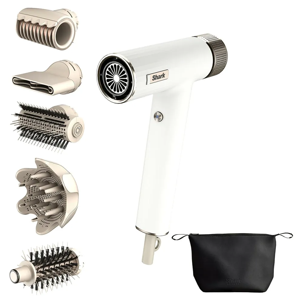 Shark SpeedStyle 5-in-1 Hair Dryer with Storage Bag - Silk | HD352UK