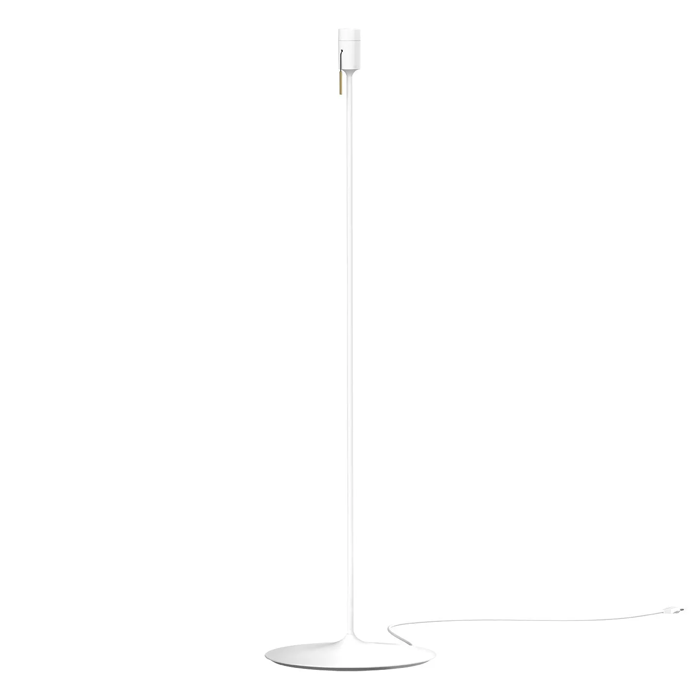 SILVIA Brushed Steel Floor Lamp