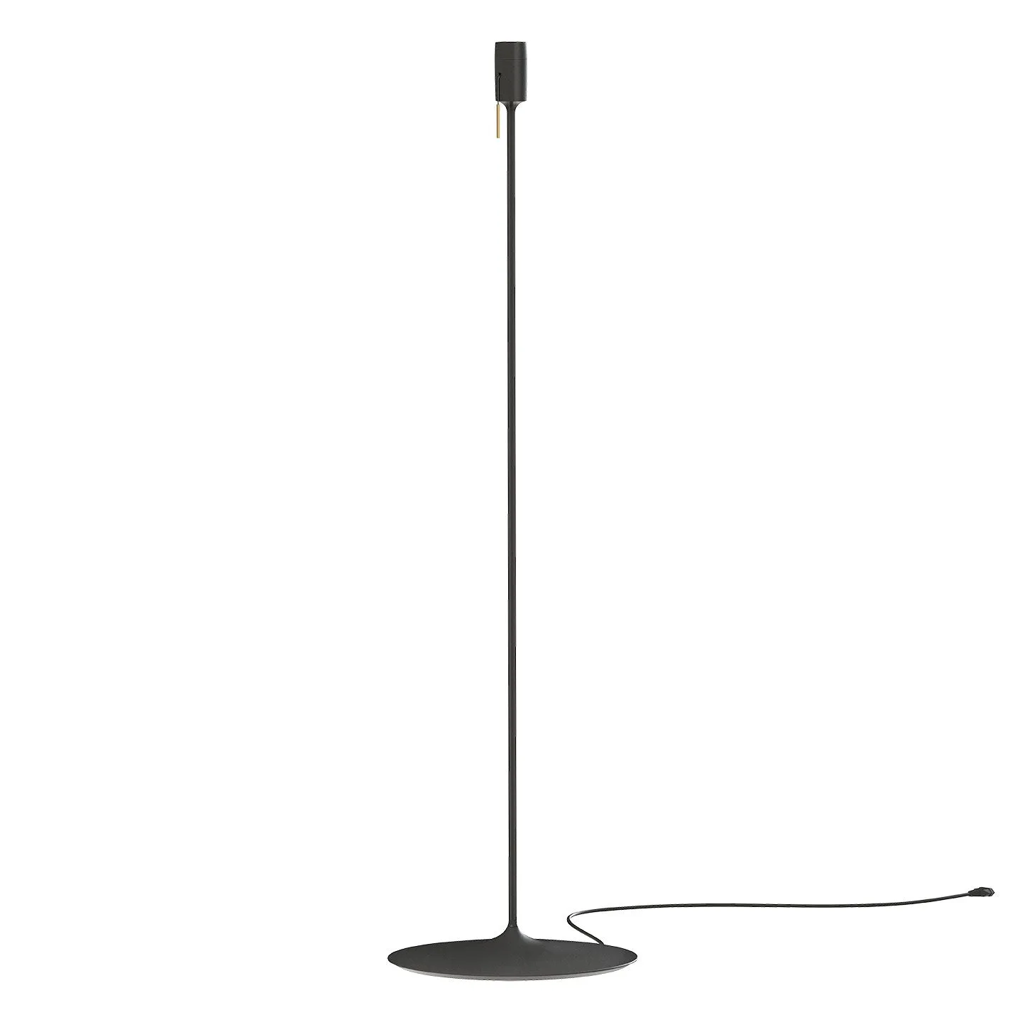 SILVIA Brushed Steel Floor Lamp