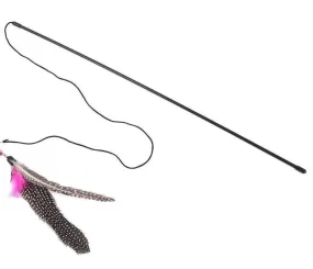 Single Rod Teaser Wand with Da Bird Cat Toy