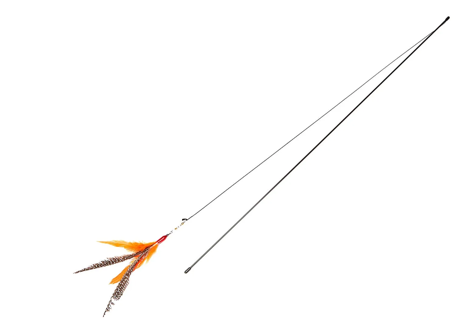 Single Rod Teaser Wand with Da Bird Cat Toy