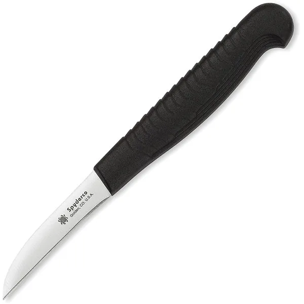 Spyderco Mini Paring - Plain Edge - Black - Japan