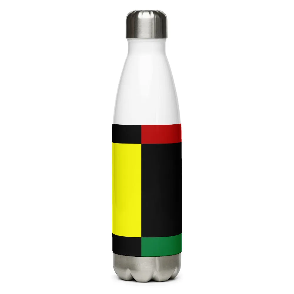 Stainless Steel Black History Water Bottle