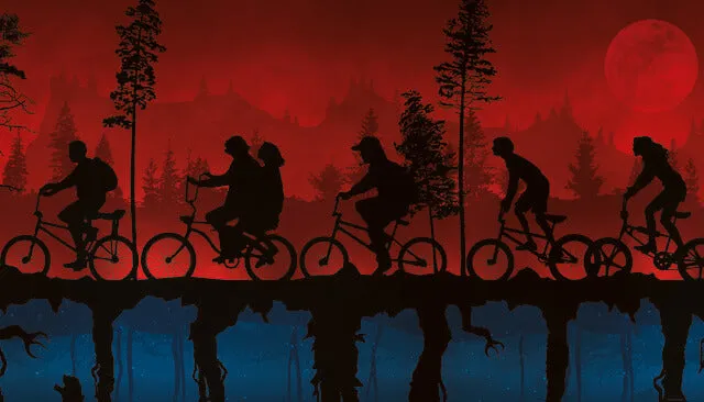 Stranger Things “The Upside Down” Peel and Stick Wallpaper Mural