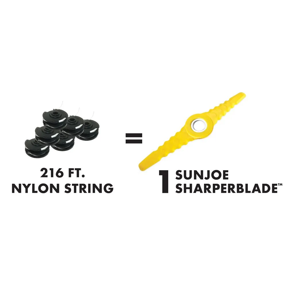 Sun Joe SB601RB Replacement Trimmer Blade | Compatible with SB600E & SB601E & SB602E