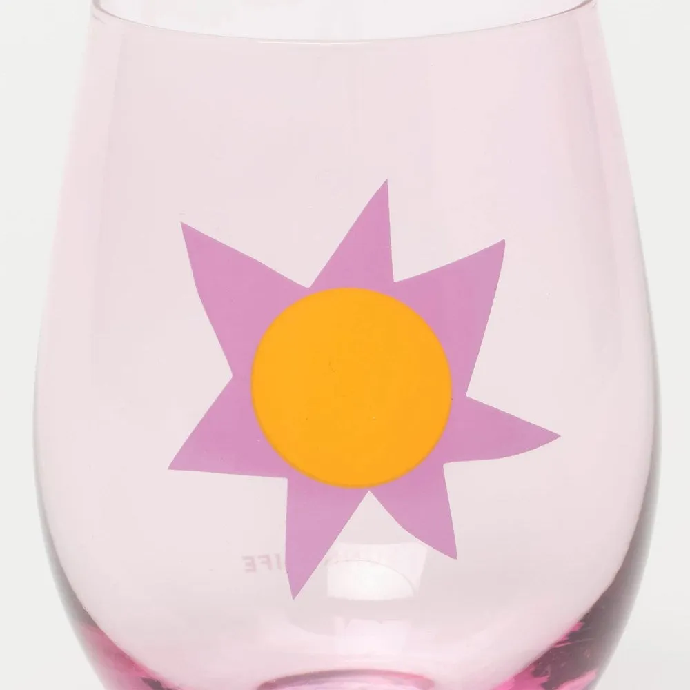 Sunnylife: Stemless Glass Tumblers Utopia Multi Set of 4