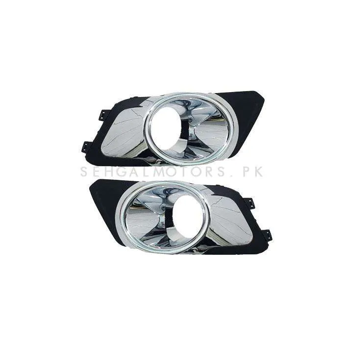 Suzuki Wagon R DLAA Fog Lamps Bumper Light With Chrome SZ779E - Model 2014-2021