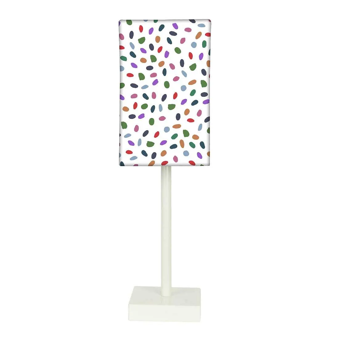 Tall Table Lamp For Living Rooms -   Multicolor Drops