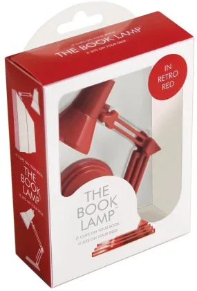 The Book Lamp - Retro Red