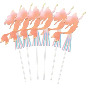 The Little Mermaid Wands 6pk