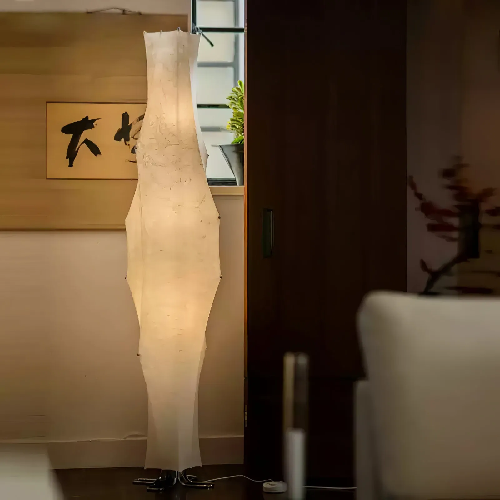 Twist Silk Floor Lamp