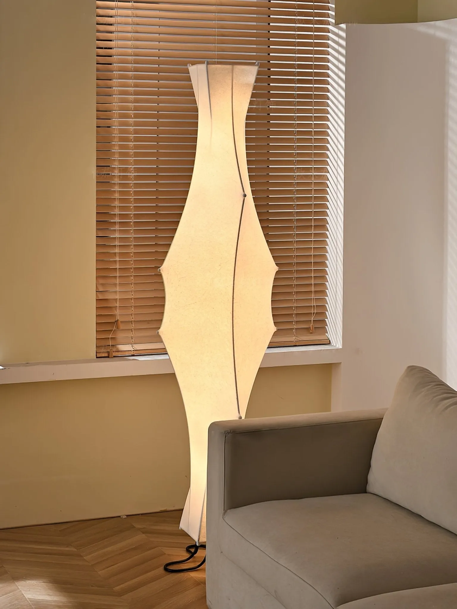 Twist Silk Floor Lamp