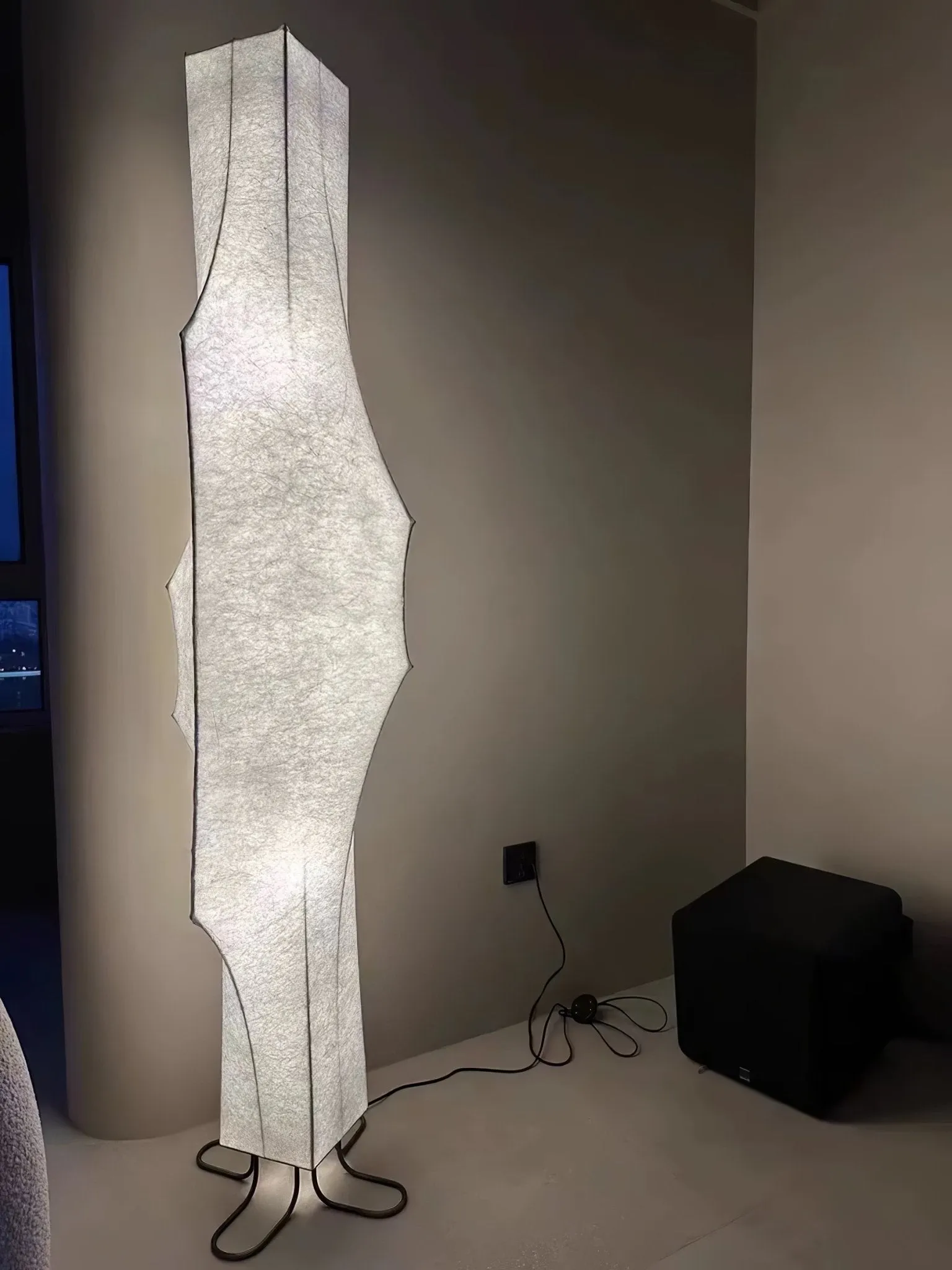 Twist Silk Floor Lamp