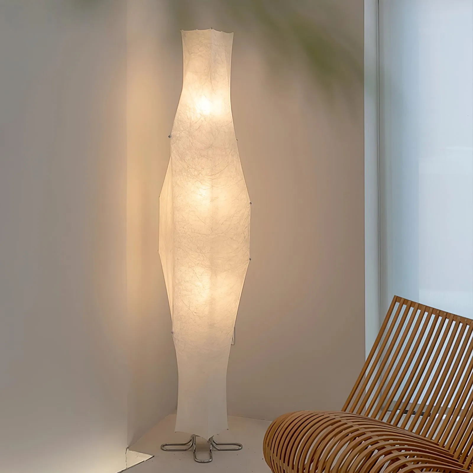 Twist Silk Floor Lamp