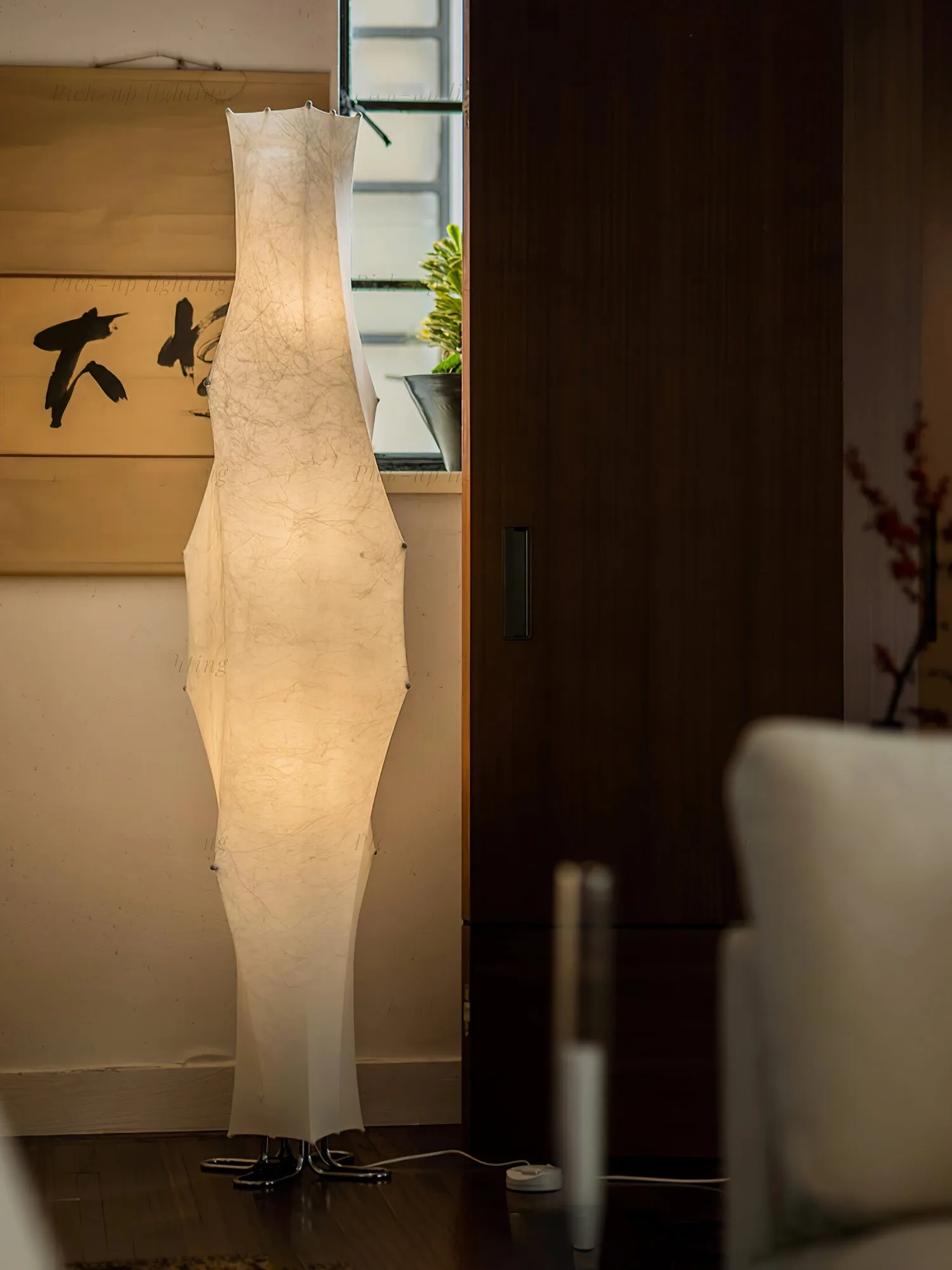 Twist Silk Floor Lamp