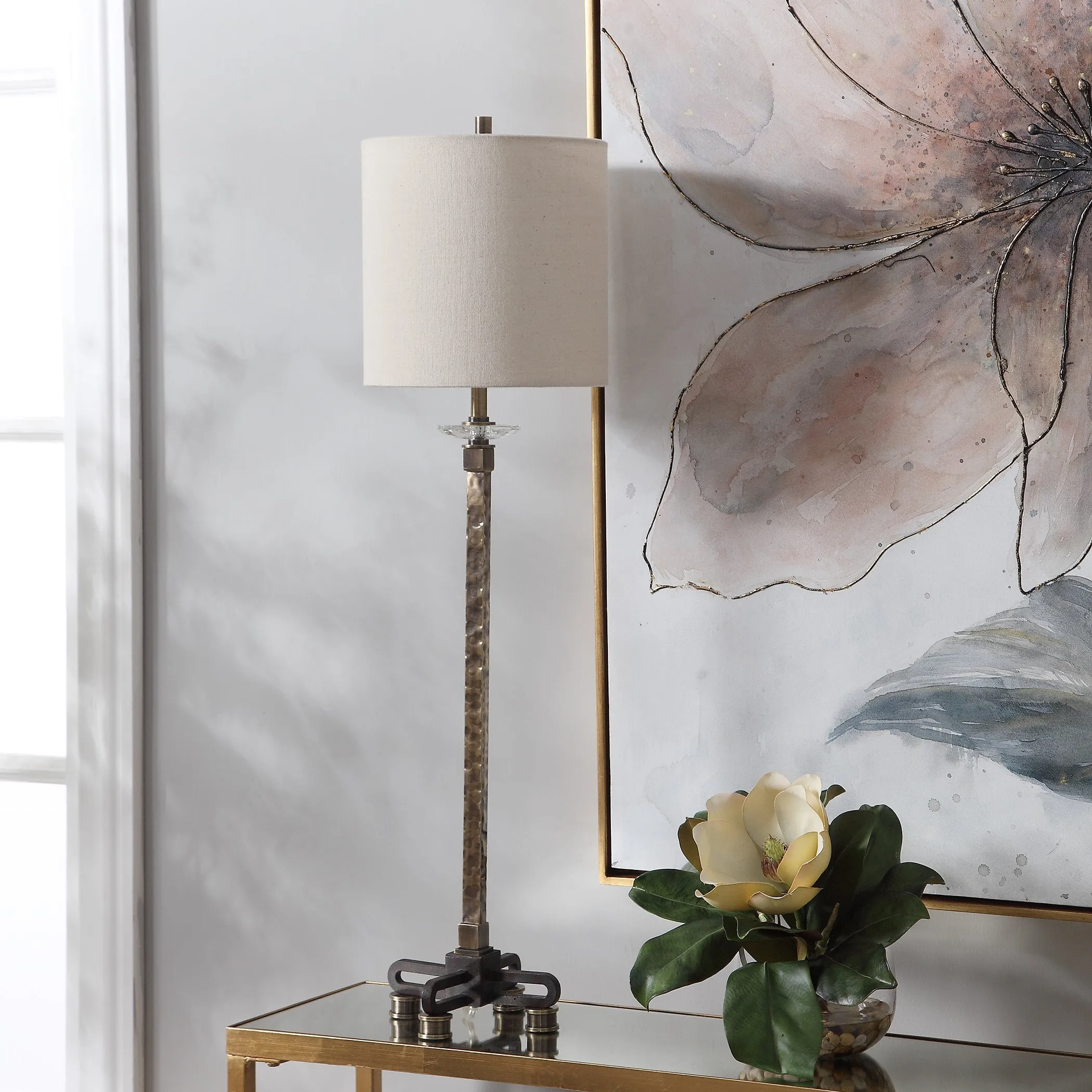 Uttermost Parnell Industrial Buffet Lamp