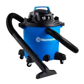 Vacmaster Wet/Dry Vacuum 12 gallon with its 5 Peak HP motor has all the power you need for your home, garage or shop- 550301