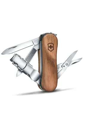 Victorinox Nail Clip Wood 580 Swiss Army Pocket Knife