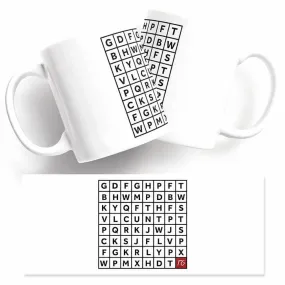 Word Search Cunt Mug