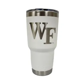 YETI Wake Forest Rambler 30 oz Tumbler White