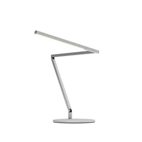 Z-Bar Mini Pro Gen 4 Silver Modern LED Desk Lamp with USB Port